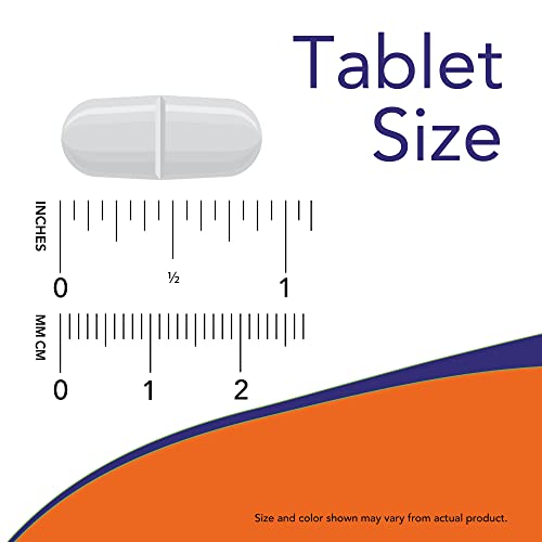 NOW Supplements, Calcium & Magnesium 2:1 Ratio, High Potency, Supports Bone Health*, 100 Tablets