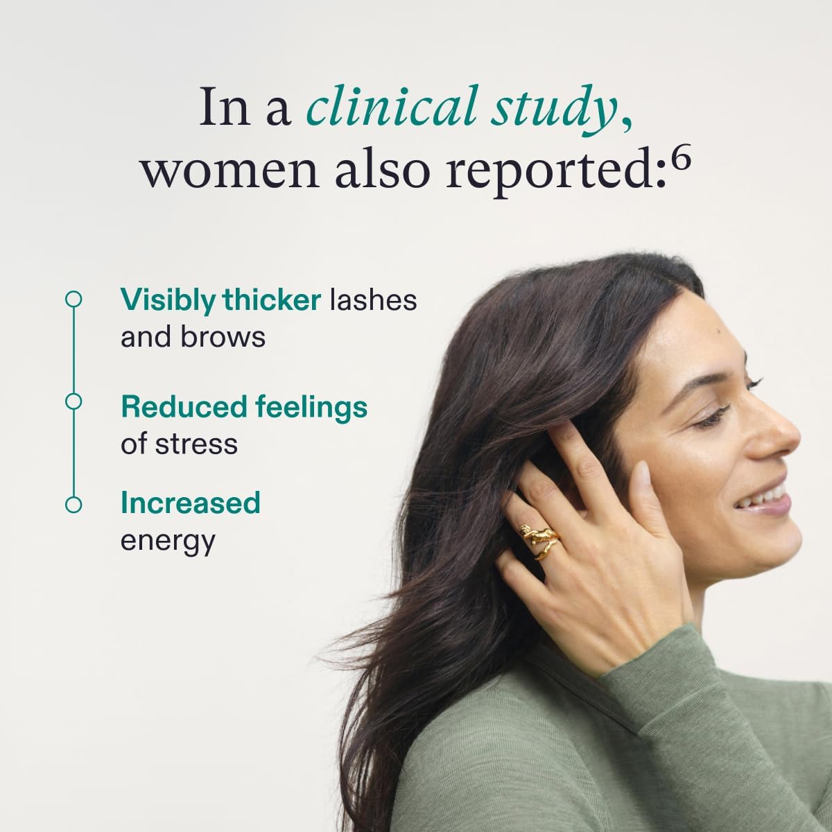 Nutrafol Women's Vegan Hair Growth Supplements, Plant-based