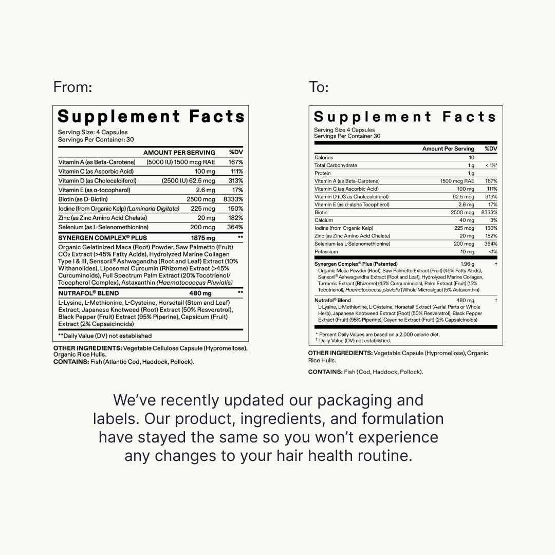 Nutrafol Women's Balance Hair Growth Supplements