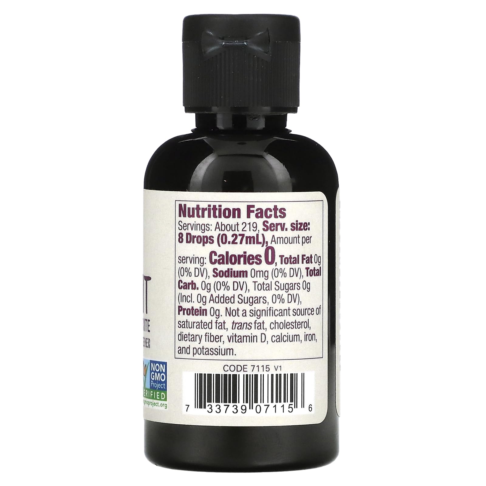 NOW Foods, Certified Organic Monk Fruit Liquid, Alcohol Free Glycerite Zero-Calorie Liquid Sweetener, Non-GMO, 2-Ounce